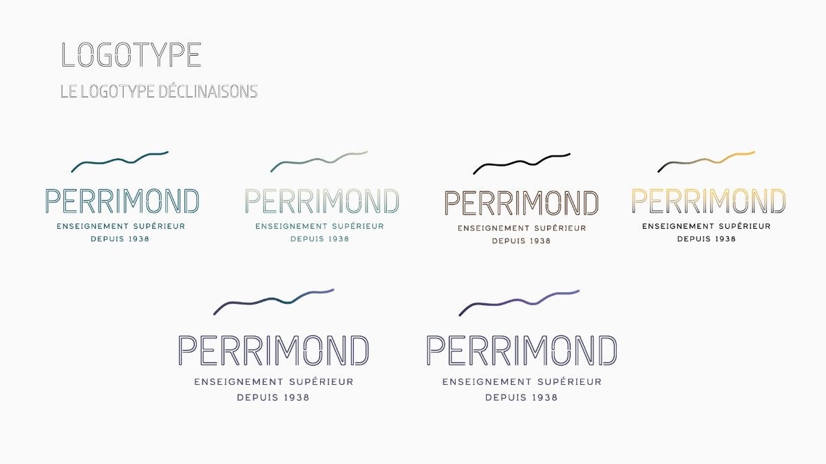 Perrimond, charte graphique, réalisation Sud Up Studio